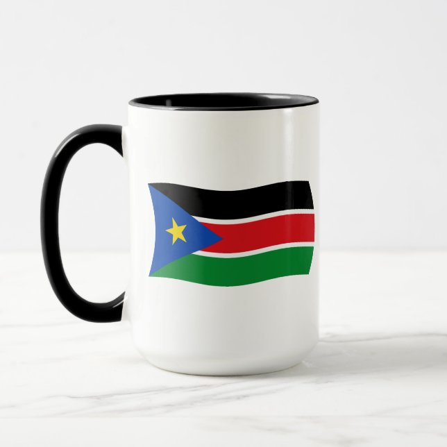 South Sudan Flag Mug (Left)