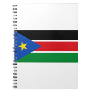 South Sudan Flag Notebook