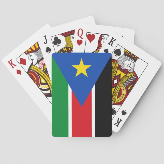 South Sudan Flag Playing Cards (Back)
