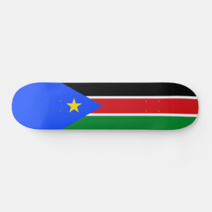 South Sudan Flag Skateboard