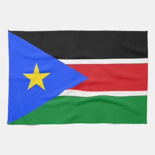 South Sudan Flag Tea Towel