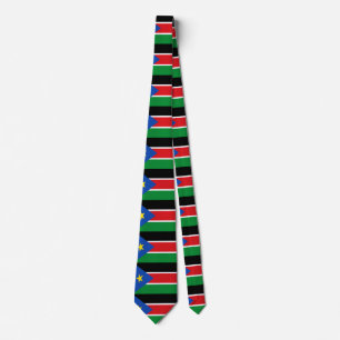 South Sudan Flag Tie