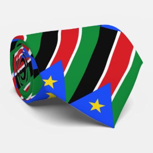 South Sudan Flag Tie