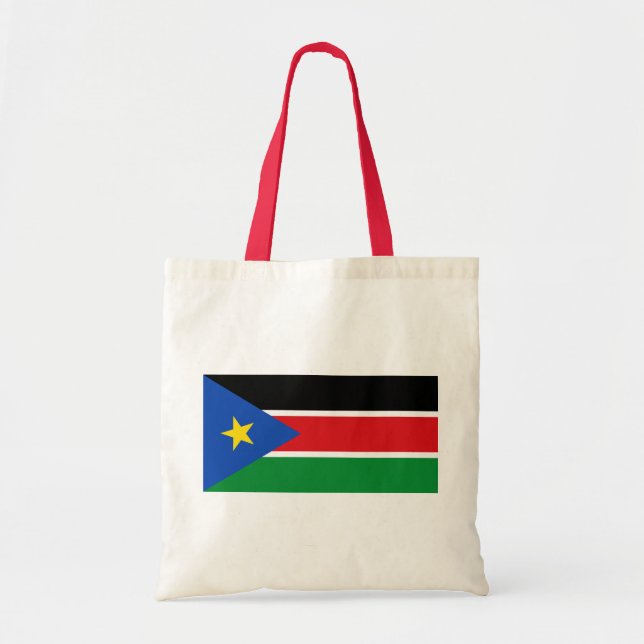 south sudan flag tote bag (Front)