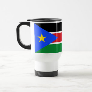 South Sudan Flag Travel Mug