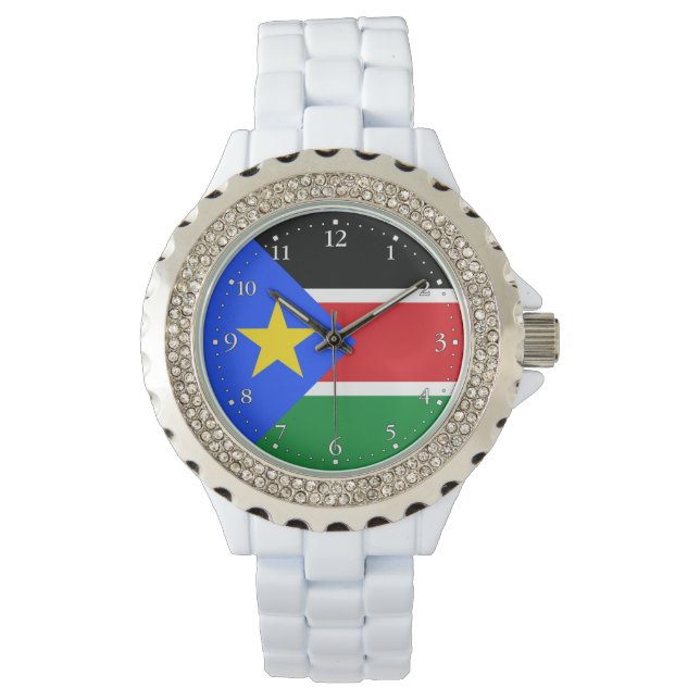 South Sudan Flag Watch (Front)