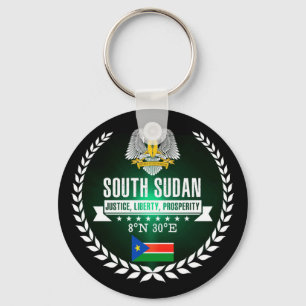 South Sudan Key Ring