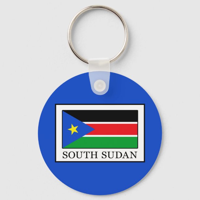 South Sudan Key Ring (Front)