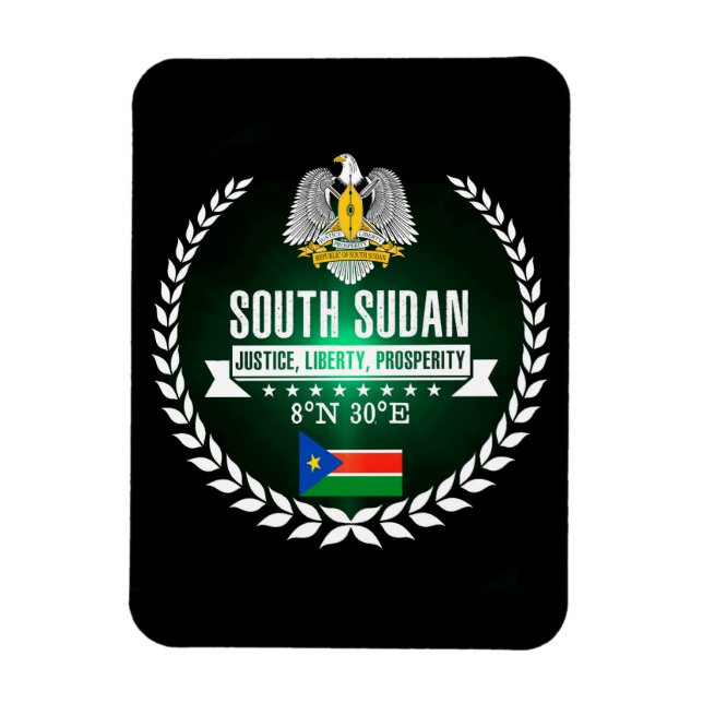 South Sudan Magnet (Vertical)