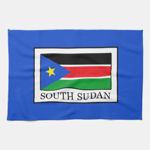South Sudan Tea Towel