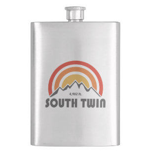 South Twin Mountain New Hampshire Hip Flask