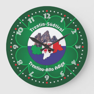 South Tyrol - Alto Adige - Italy - Italia clock