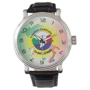 South Tyrol - Alto Adige - Italy - Italia clock Watch