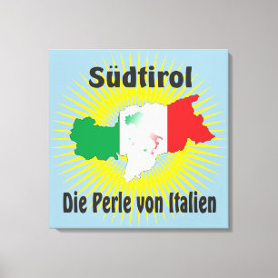 South Tyrol - Alto Adige - Italy - Italia Leinwand Canvas Print