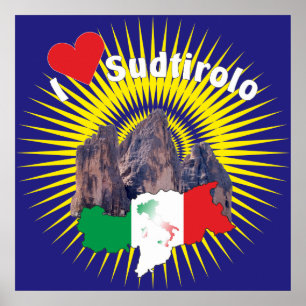 South Tyrol - Alto Adige - Italy - Italia Poster