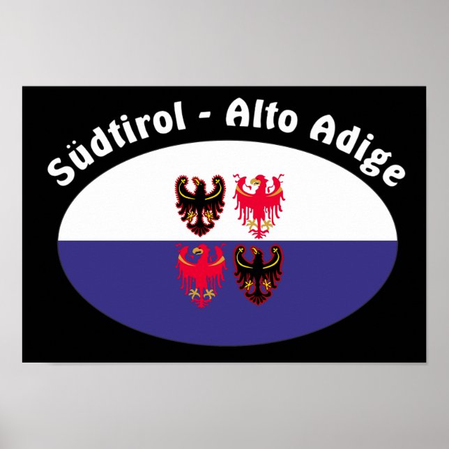 South Tyrol - Alto Adige - Italy - Italia Poster (Front)