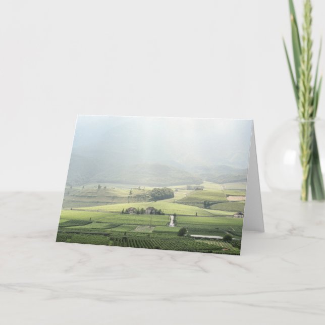 South Tyrol Italy Card (Front)