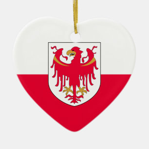 South Tyrol, Italy Ceramic Tree Decoration