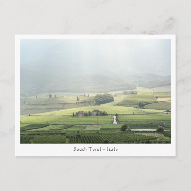 South Tyrol Italy Photo Postcard (Front)