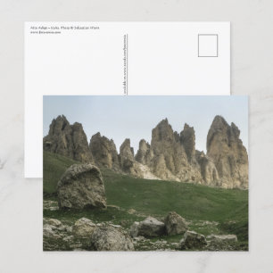 South Tyrol Italy Postcard