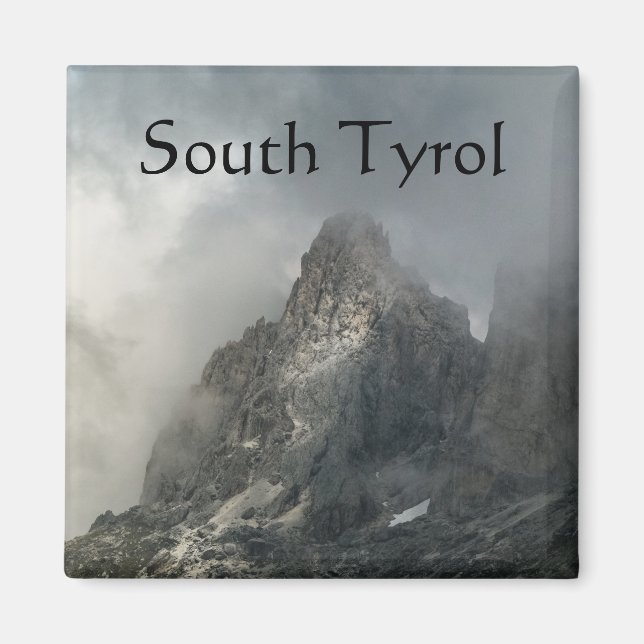 South Tyrol Souvenir Magnet (Front)