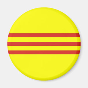 south vietnam ethnic flag magnet