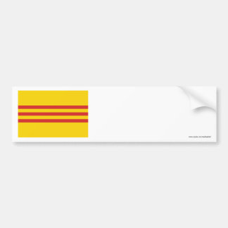 South Vietnam Flag Bumper Sticker