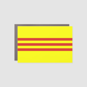 south vietnam flag car magnet