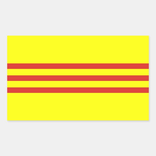 South Vietnam* Flag Stickers (Front)