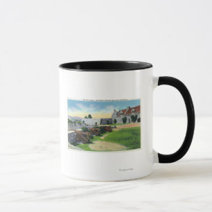 South Wall, Southwest Bastion, South Barracks Mug