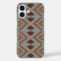South West American Indian Style Patterned Art