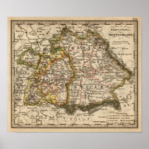 South West Germany Poster