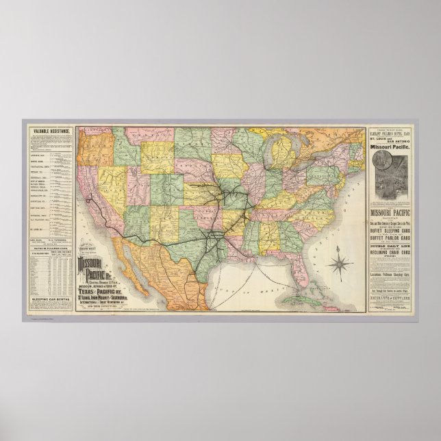 South West Railway System Poster (Front)