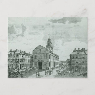 South West View of The Old State House Postcard