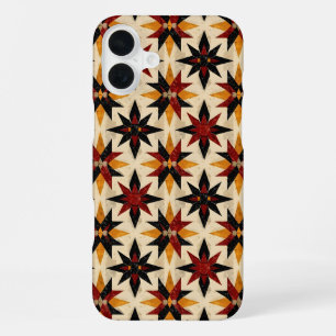 South Western tiled pattern iPhone 16 Plus Case