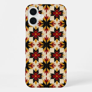 South Western tiled pattern iPhone 16 Plus Case