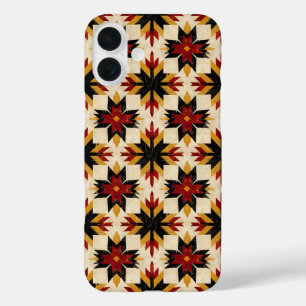 South Western tiled pattern iPhone  iPhone 16 Plus Case
