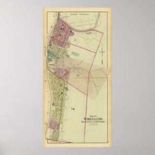 South Wheeling, fifth, sixth and eighth wards Poster