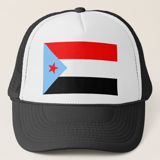 South Yemen Flag (1967) Trucker Hat (Front)