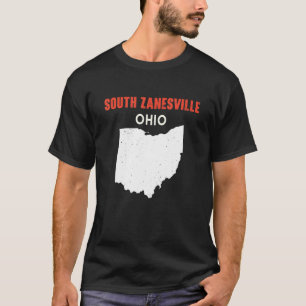 South Zanesville Ohio USA State America Travel Ohi T-Shirt