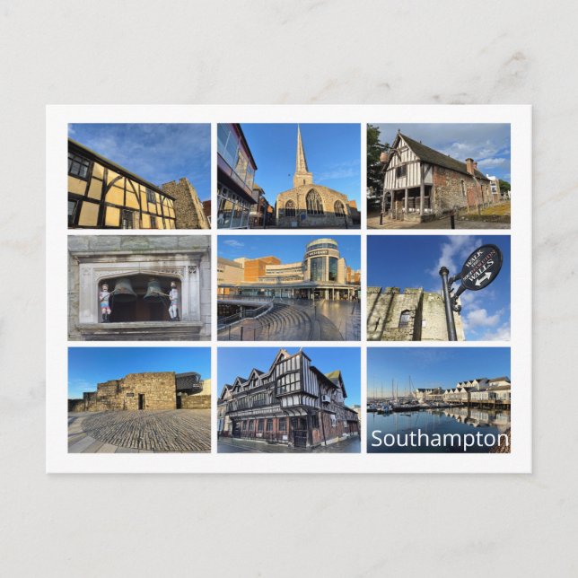 Southampton Holiday Postcard (Front)