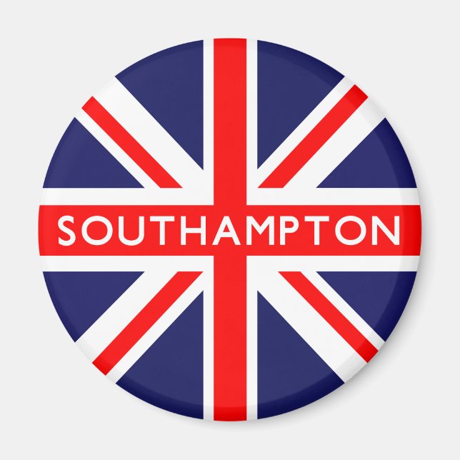 Southampton UK Flag Magnet (Front)