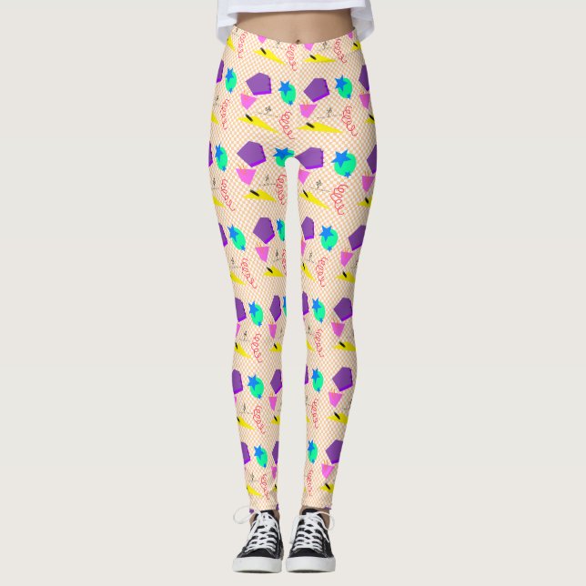 Southaven Throwback! Geometric Patterns 1 Leggings (Front)