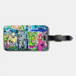 Southbank Graffiti Luggage Tag