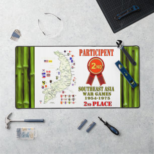 SOUTHEAST ASIA WAR GAMES 2nd PLACE Desk Mat