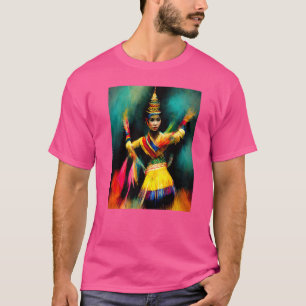 Southeast Asian Colourful Traditional Dance Thaila T-Shirt