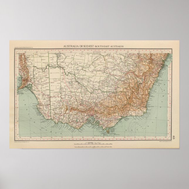 Southeast Australia by 168 Poster (Front)
