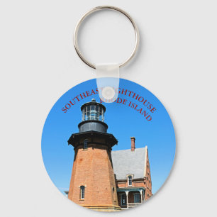 Southeast Lighthouse, Block Island RI Keychain