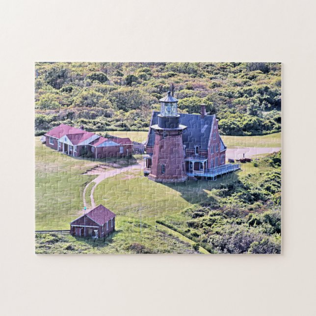 Southeast Lighthouse, Block Island RI Puzzle (Horizontal)