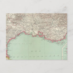 Southeastern France Postcard